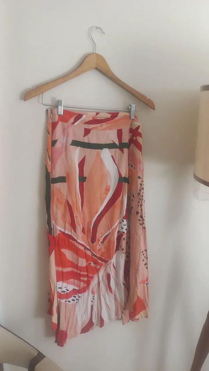 Saia longa estampa floral  - Foto 3