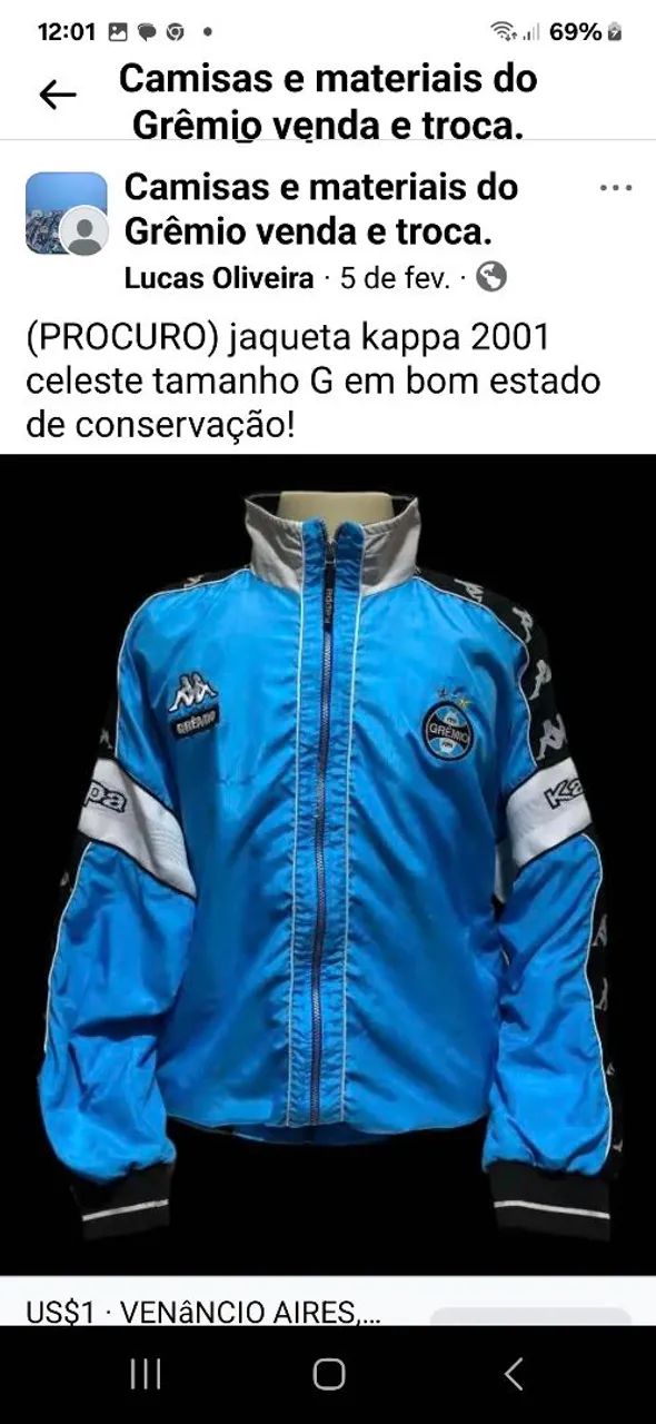 Camisa Grêmio Jaqueta Gremio Jaqueta Gremio Kappa Grêmio 2000