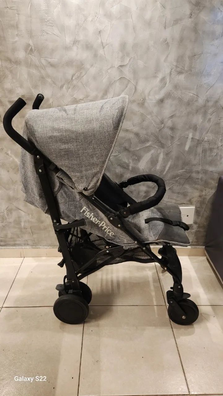 Carrinho de Passeio - Essential - Cinza - Fisher Price - Foto 5