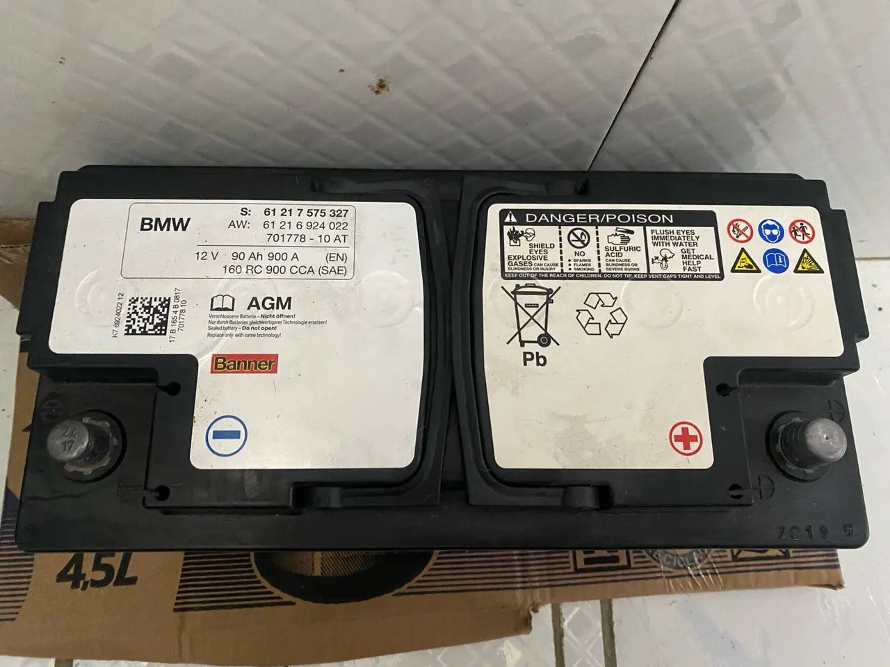 Bateria 92agm