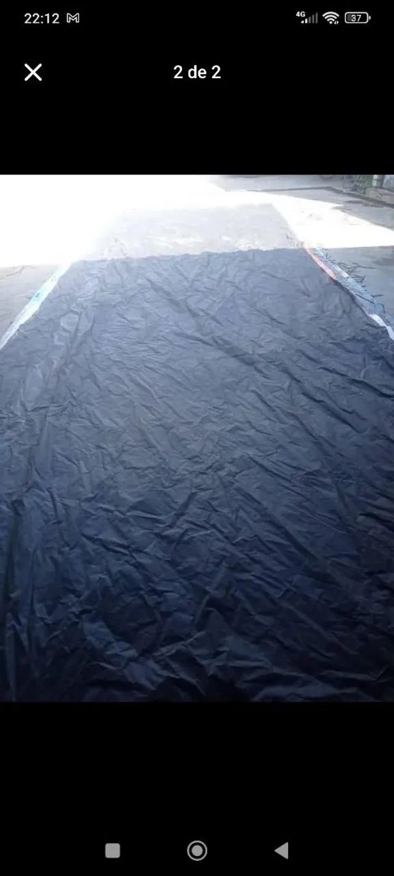 Lona 9,50x3,50 impermeável com ilhos - Foto 2