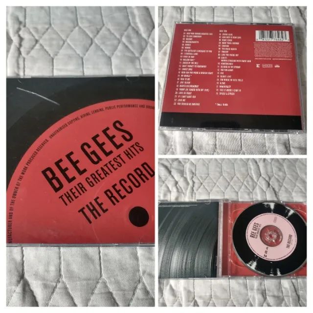 Cd Bee Gees - Their Greatest Hits - The Record