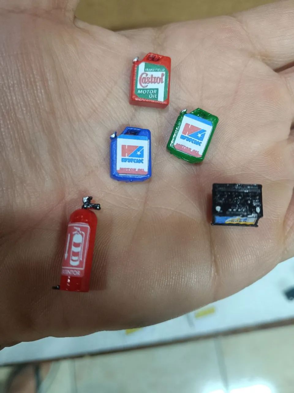 Miniatura acessórios diorama escala 1:24 - Foto 3