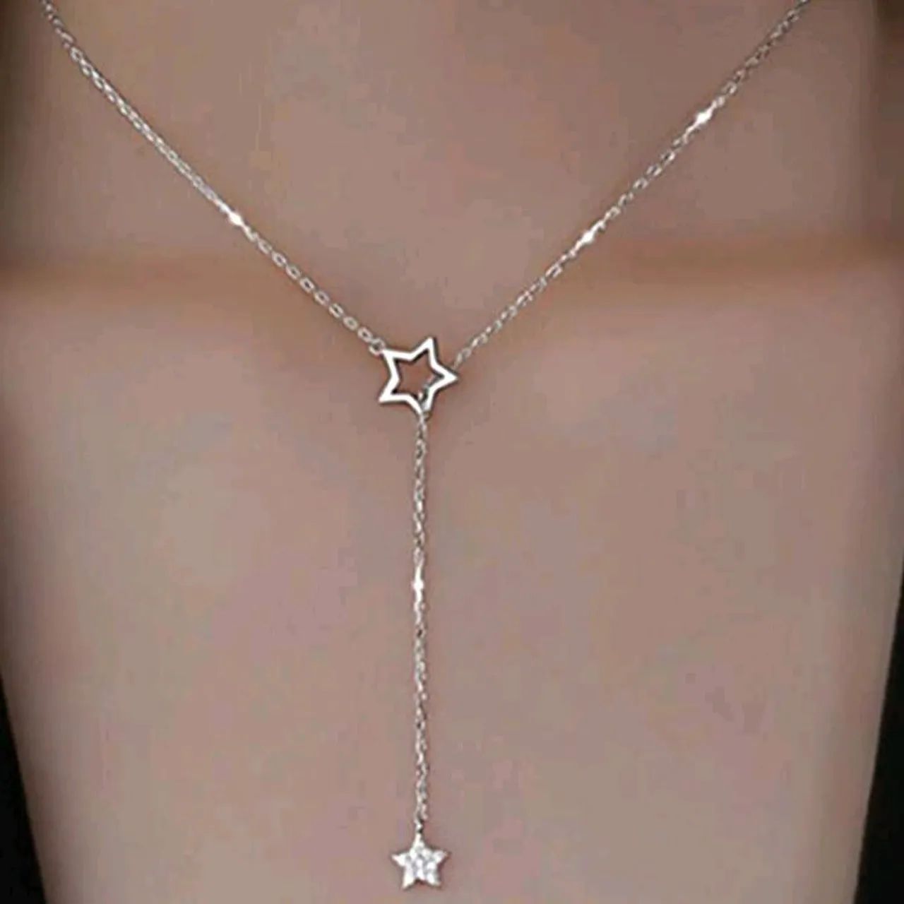 Colar Minimalista Estrela Ponto de Luz - Foto 3