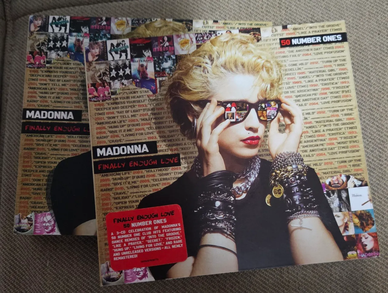 Madonna - Finally Enough Love - 50 Number Ones - 3 CDs