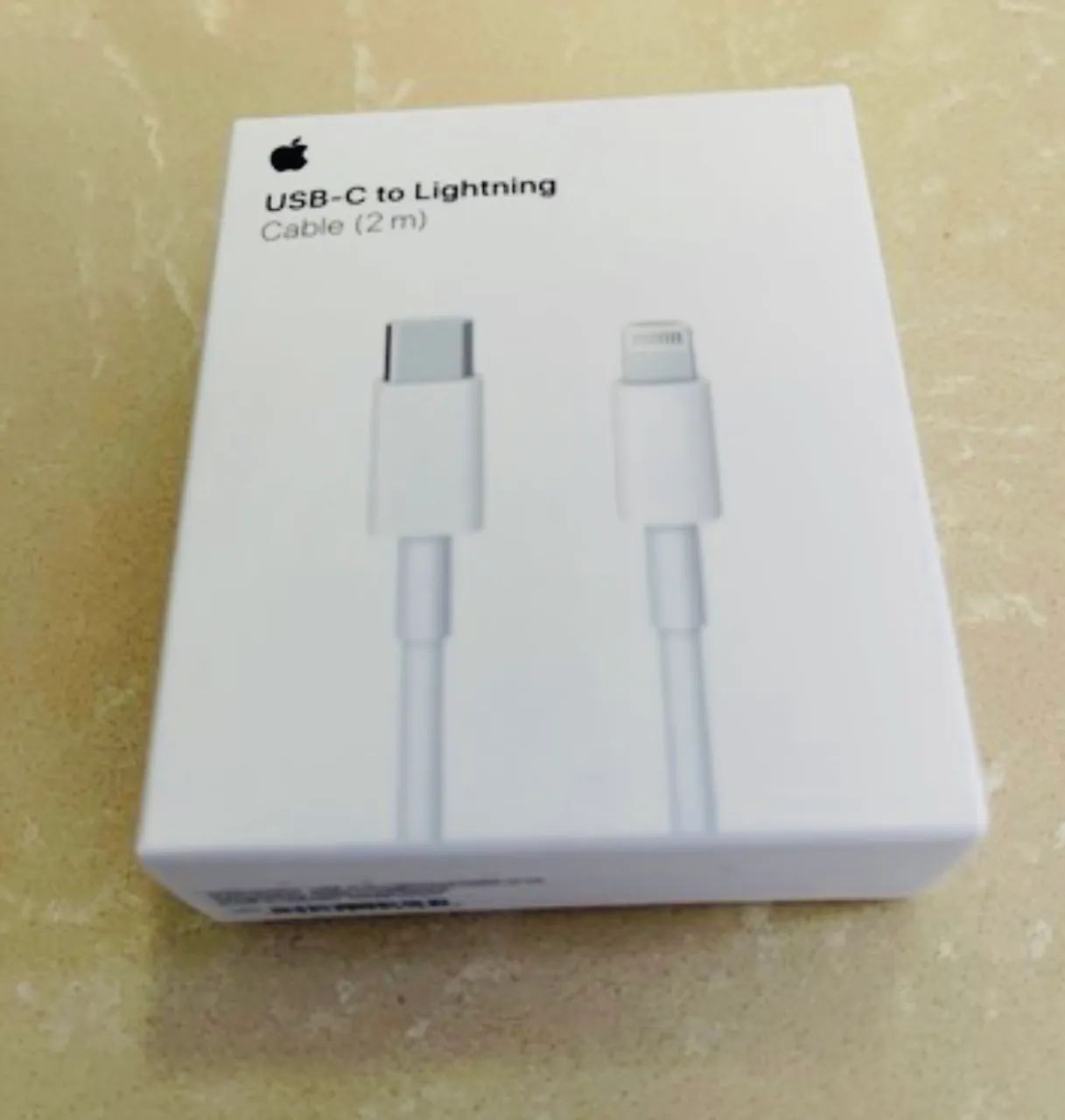 Cabo USB-C para Lightning Apple 2m novo lacrado 240w