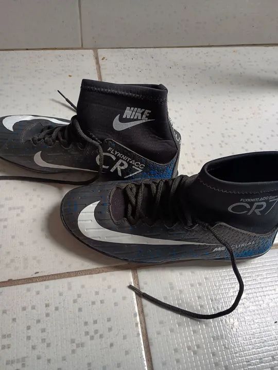 Chuteira Nike Mercurial Flyknit CR7 - Foto 2