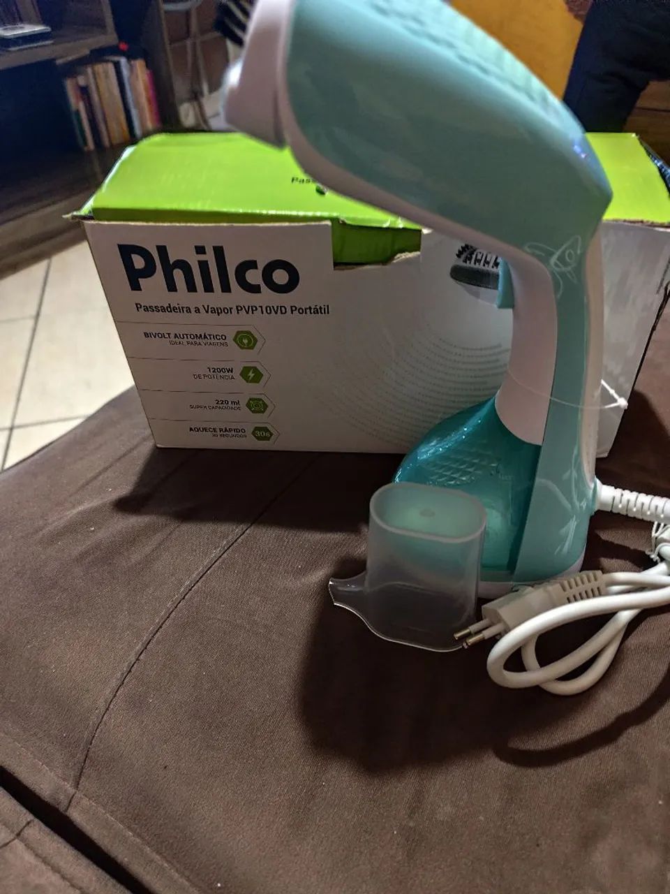 Passadeira a Vapor Portátil Bivolt Philco  - Foto 3
