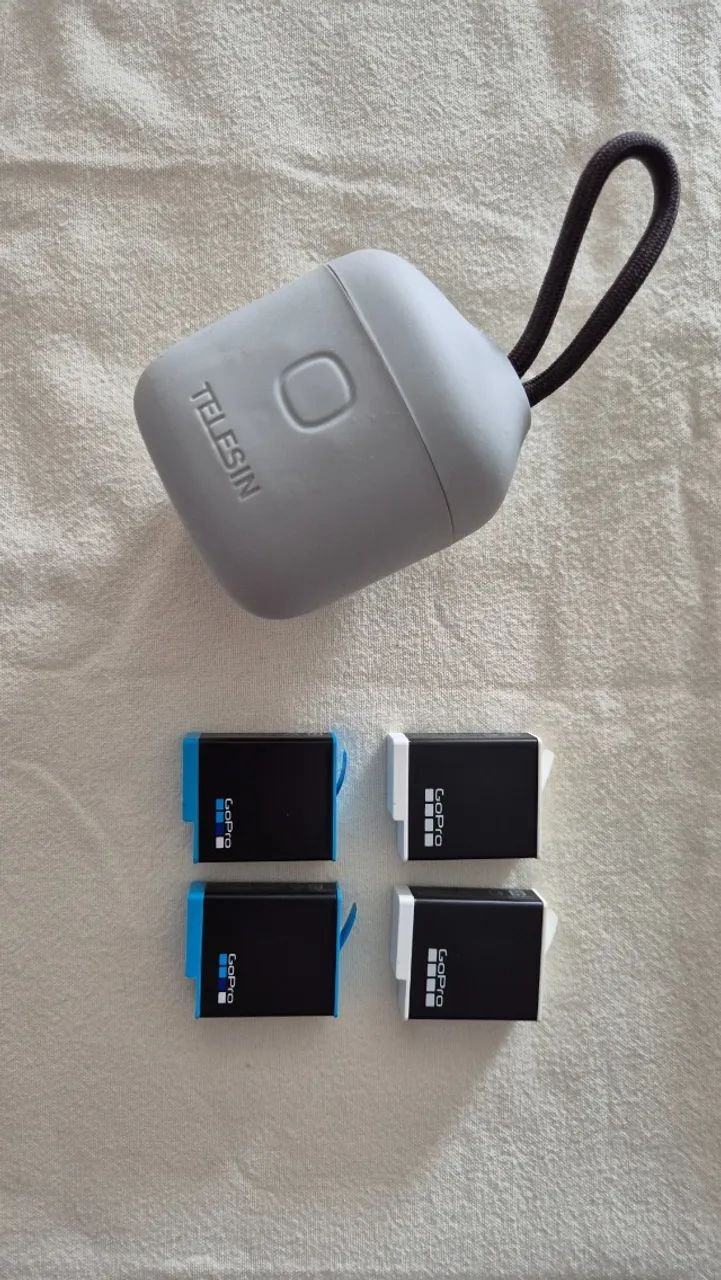 GoPro Hero 10 Black + 4 Baterias + Kit Completo de Acessórios - Foto 4