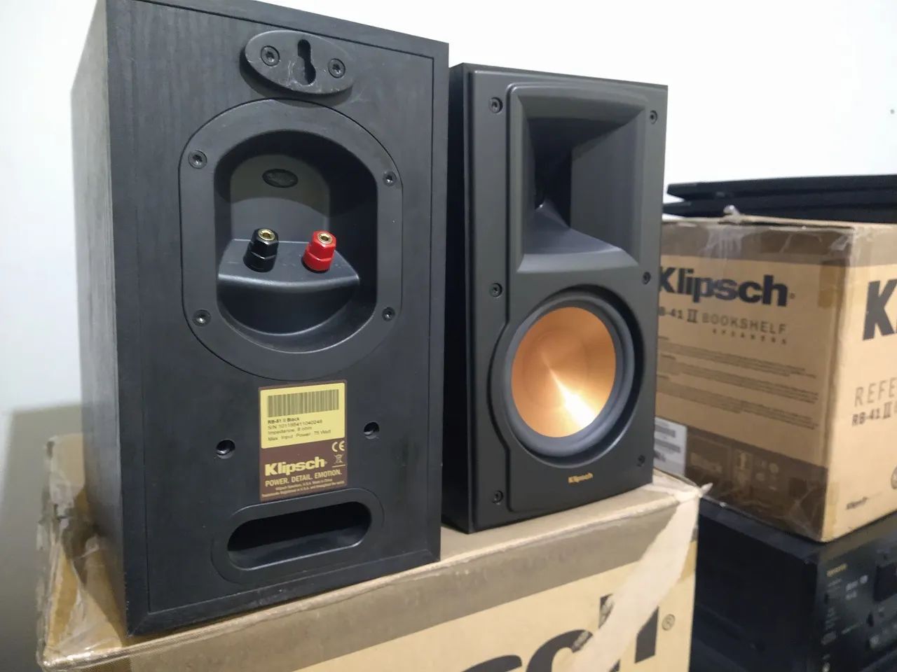 Caixas Bookshelf Klipsch Reference RB-51 II Aparelhos de Som