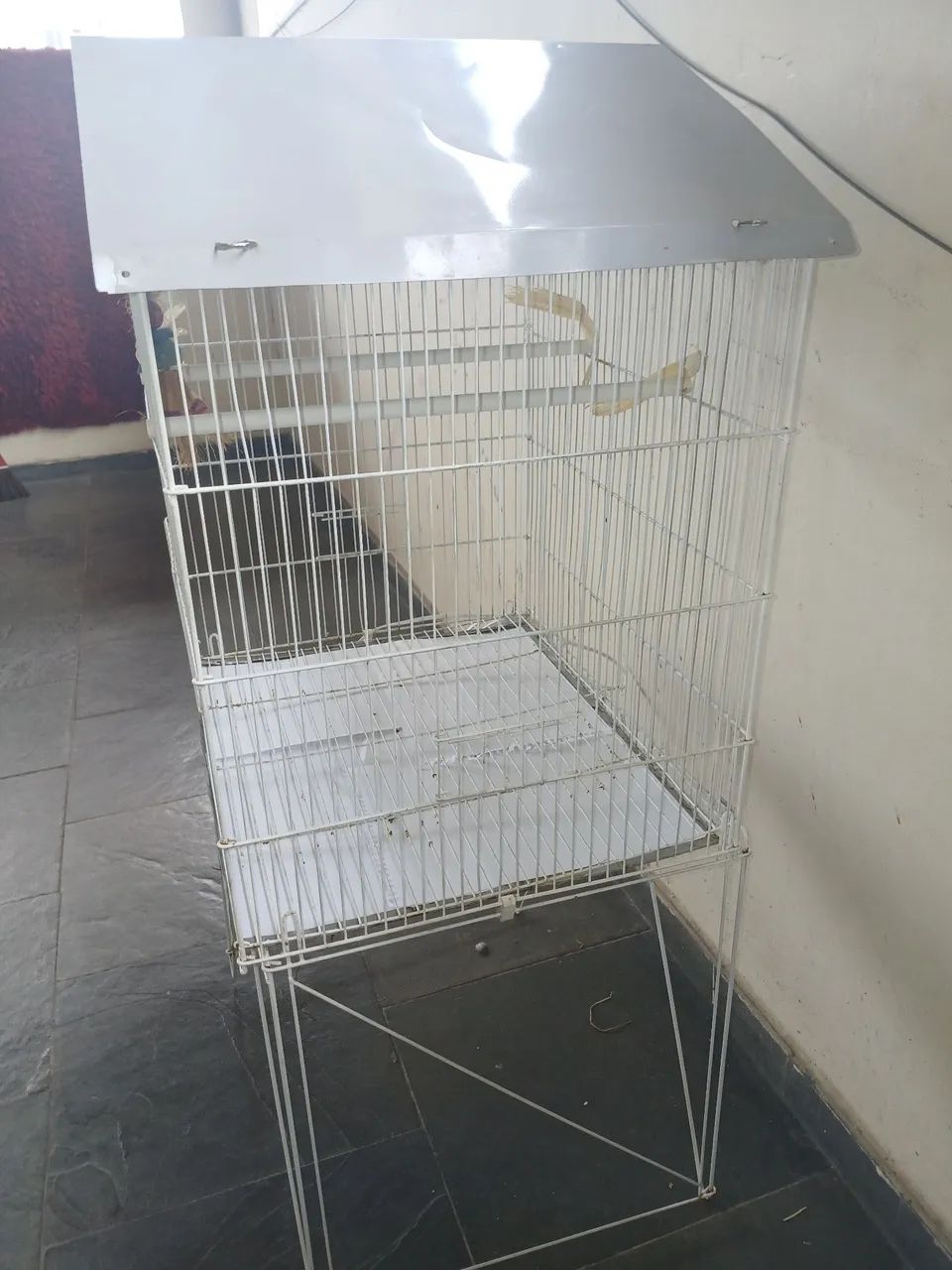 Gaiola para Pássaros - Ótimo Estado - Foto 4