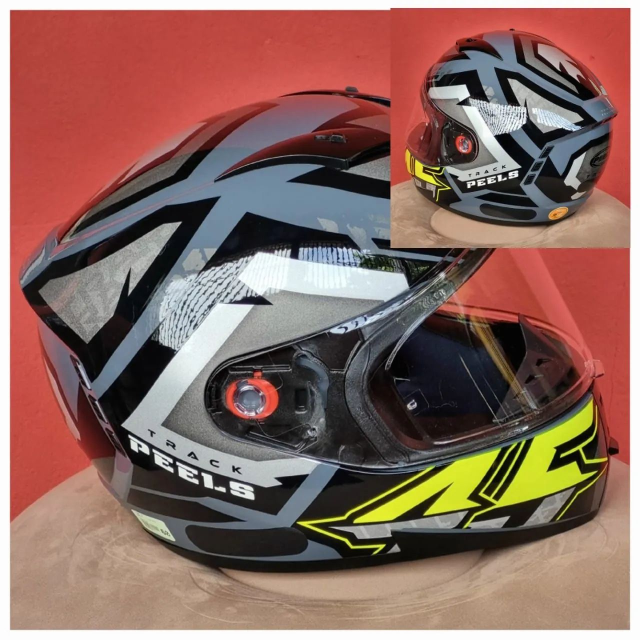 Capacete Design Sport Tonalidade Brilhante 