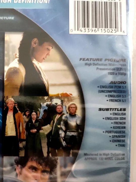 Blu-ray Coração de Cavaleiro - legendado - importado e lacrado - Foto 3