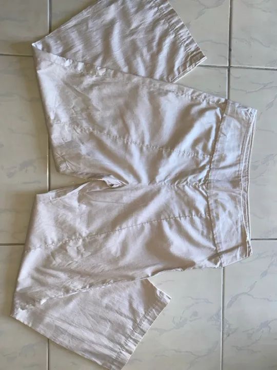 calça alfaiataria cinza tam 40  - Foto 4