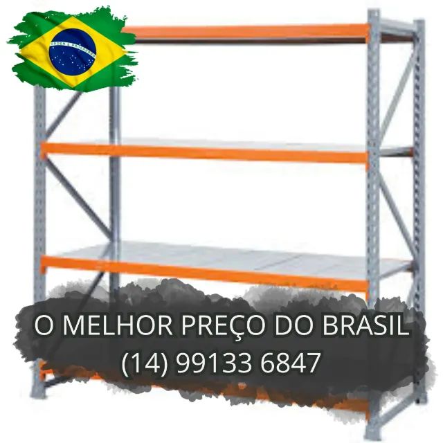 Porta palete e mini porta palete de aço p/ galpão 
