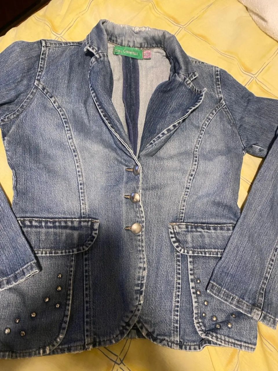 Jaqueta jeans feminina  - Foto 3