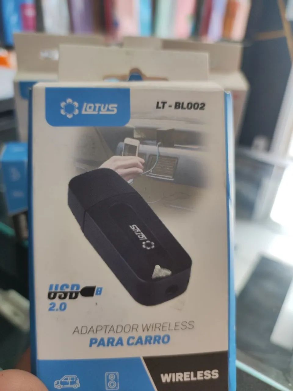 Adaptador Bluetooth para Carro