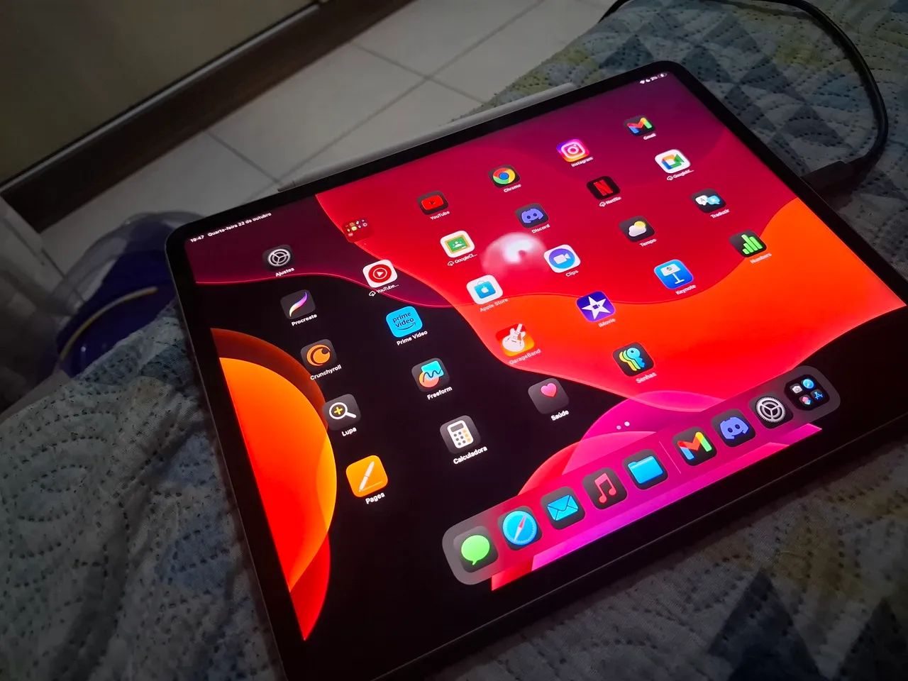 Ipad pro 12.9 polegadas 6ª geração 1tb de capacidade64169279101313120