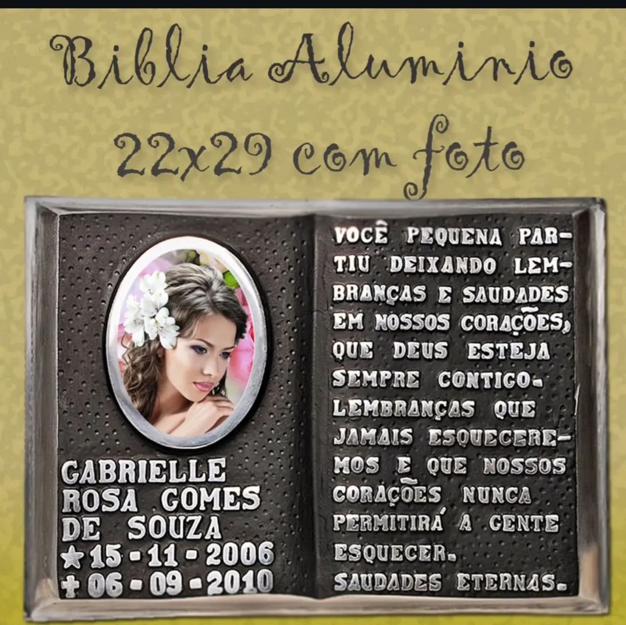 Placas póstuma  - Foto 3