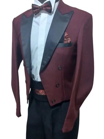 Traje Social Completo Borgonha - Foto 3
