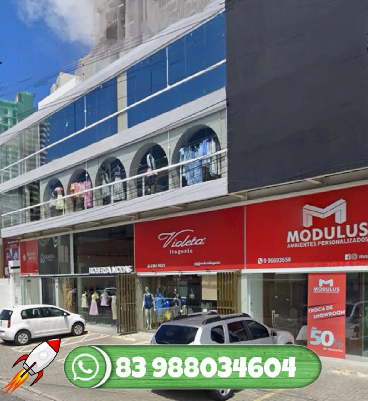 Melhor Ponto 40m - Manaíra - Av. João Câncio