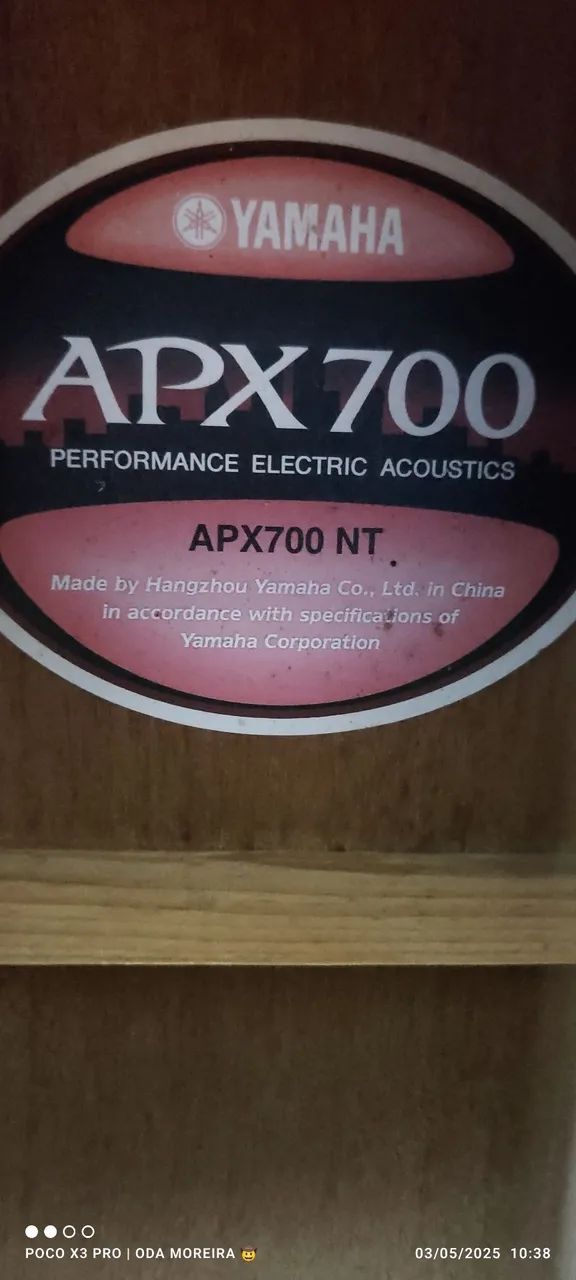 VIOLÃO YAMAHA APX 700 LINDO! PARCELO 12X OU TROCO - JOINVILLE  - Foto 4