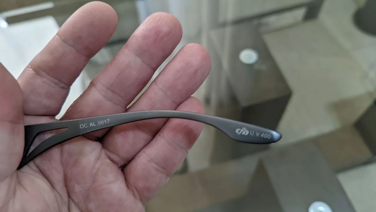 Óculos Chilli Beans masculino - polarizado, antirreflexo e ajustável. (Recomendo) - Foto 5