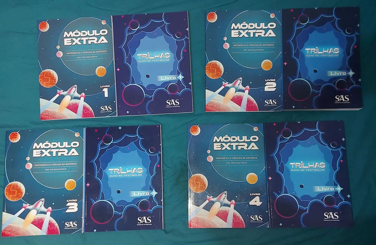 Apostilas SAS Pré-Vestibular (edição 2024 completa) - Foto 4