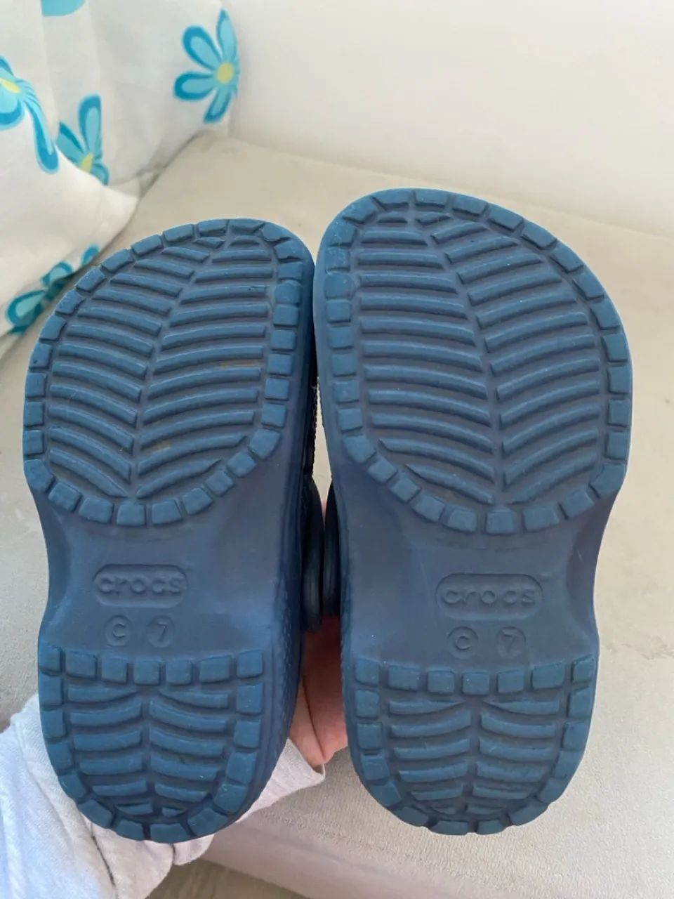 Crocs Infantil Azul Marinho - Foto 6