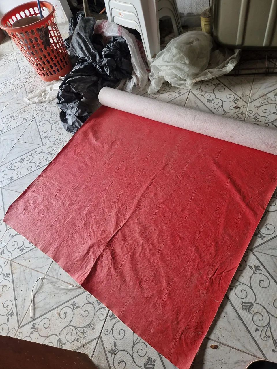 Tapete Vermelho para Decoração