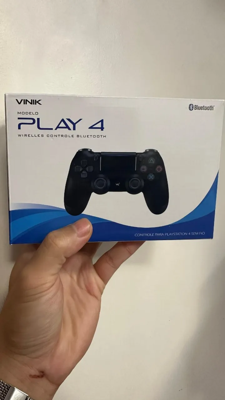 CONTROLE PARA PLAYSTATION 4 SEM FIO