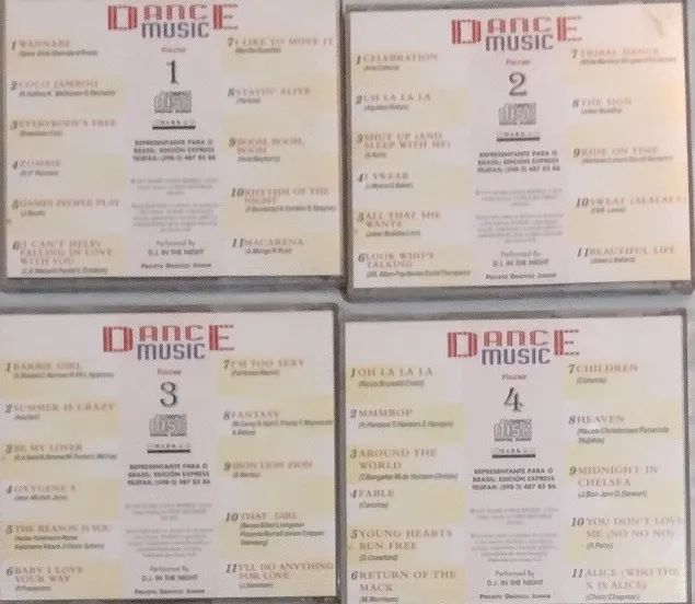 4 Cds de 1997 "Coleção Dance Music" O Dia - Foto 3