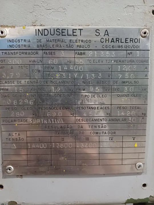 Transformador a Óleo 300kva 220V - Foto 6