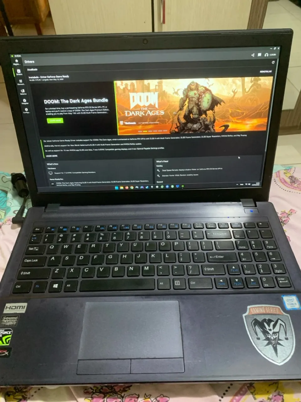 Notebook Gamer de entrada