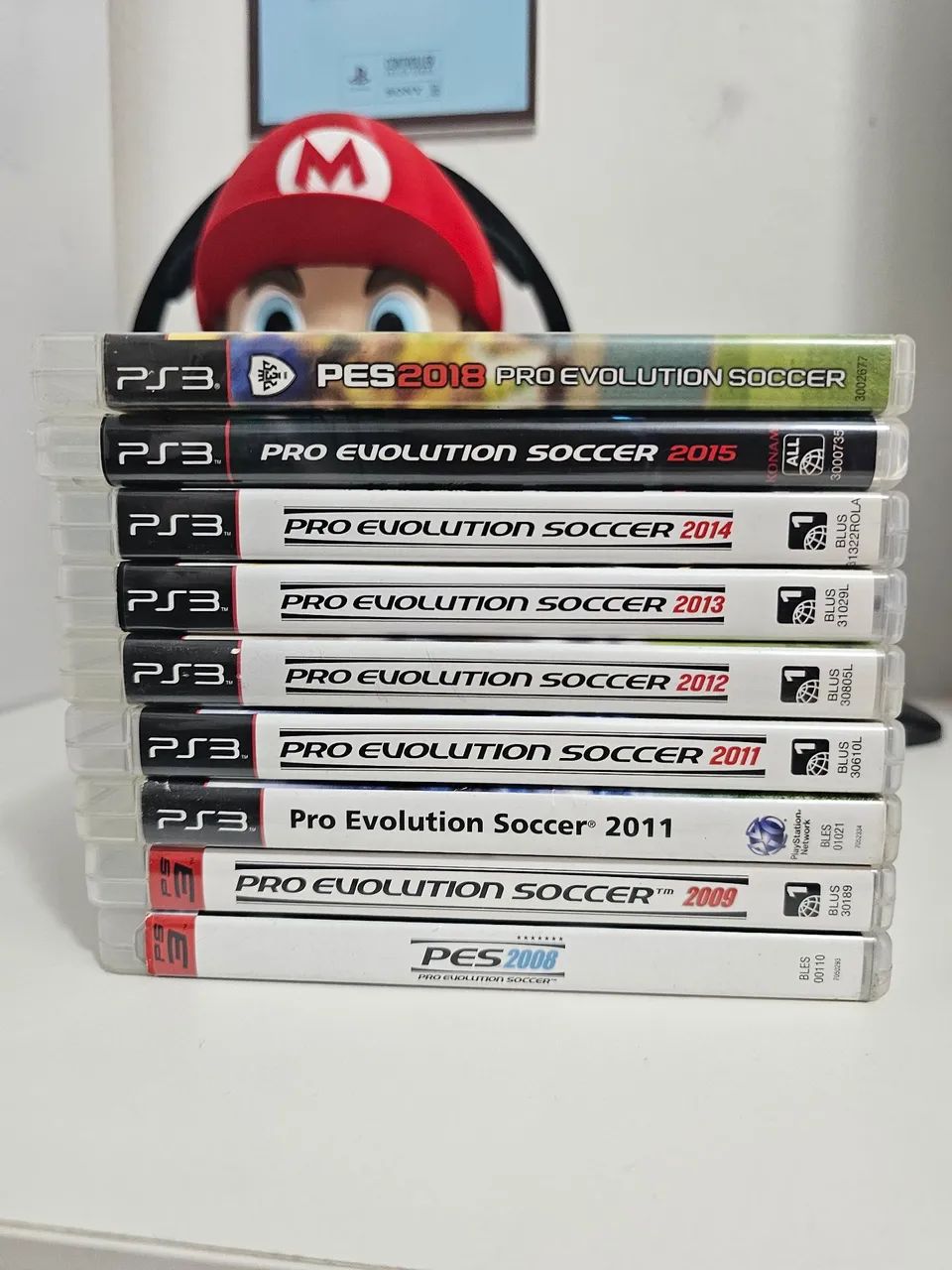 Coleção de jogos Pro Evolution Soccer para PS3