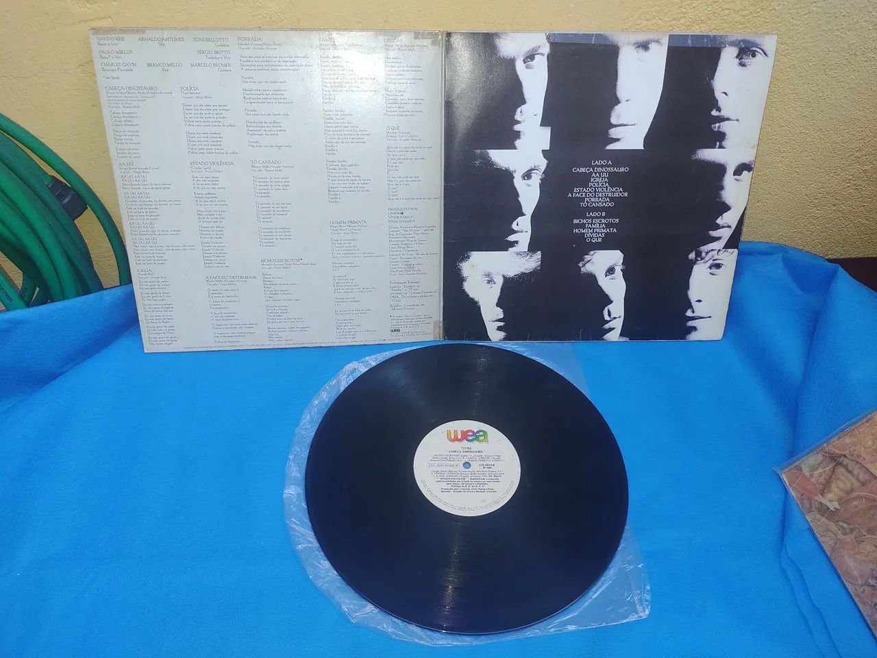 LP Disco de Vinil Titãs álbum Cabeça Dinossauro, original. - Foto 2