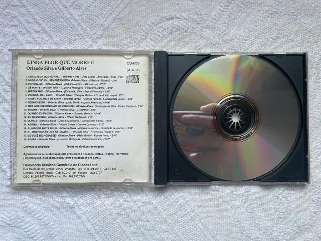 CD Revivendo - Linda Flor Que Morreu - Gilberto Alves e Orlando Silva - Foto 4