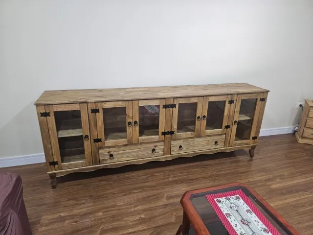 Rack Madeira Maciça 2,30 X 72 X 40