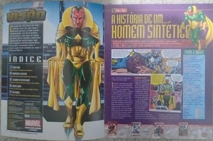 Visão - Coleção de Miniaturas Marvel Eaglemoss n. 48 - Foto 4