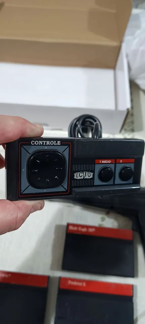 Controle Master System + Jogos + Light Phaser !!!Tudo original 64308649573505121