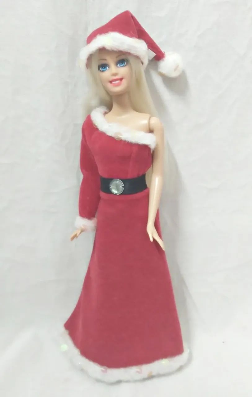 Roupa Natalina Completa para boneca Barbie - Foto 4