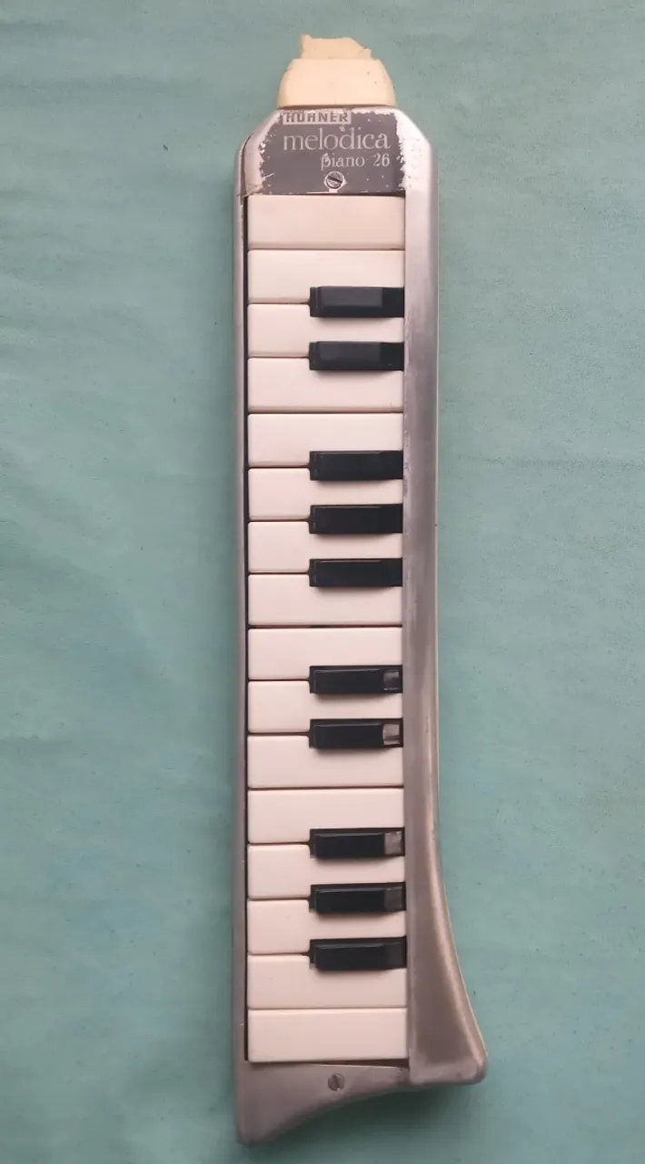 escaleta piano hohner melodica 26 alemã