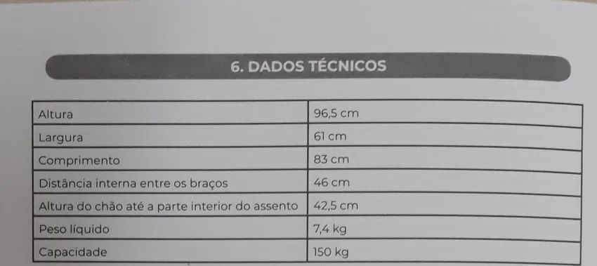 Cadeira de rodas de banho e dia a dia 2 em 1. - Foto 6