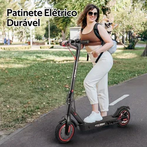 Patinete elétrico Honey Whale, M2PRO, Scooter elétrico 500 W, 32 KM  - Foto 4