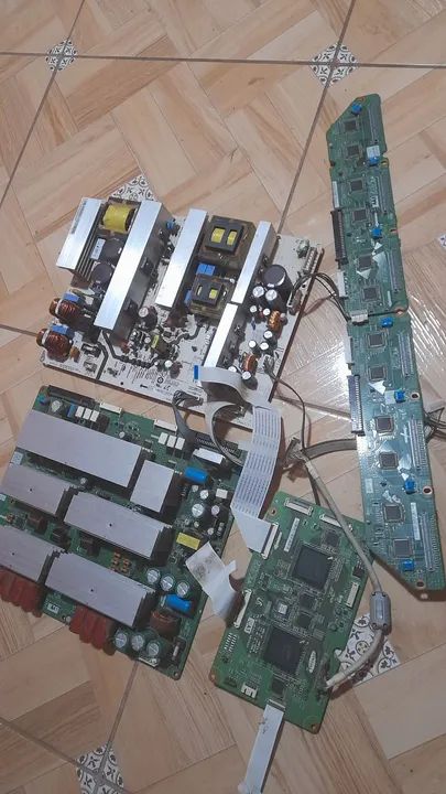 Todas as placas tv samsung PL50a610t menos a placa principal