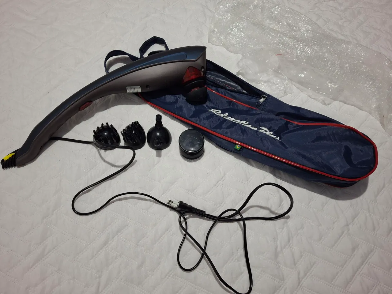 Massageador Relaxamento Plus com Acessórios