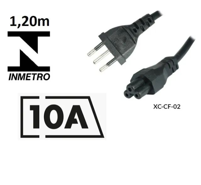 Cabo de Força Tripolar 3 Pinos X-cell - Foto 4