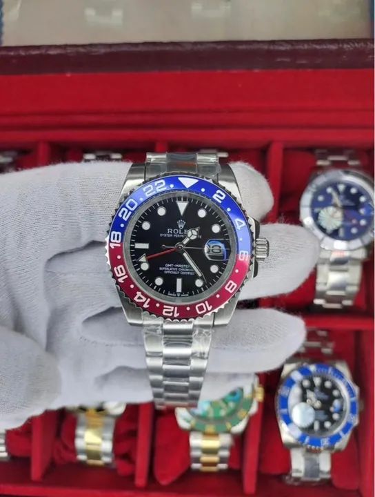 Rolex GMT Master ll linha Premium AAA+ automático base ETA - Foto 3