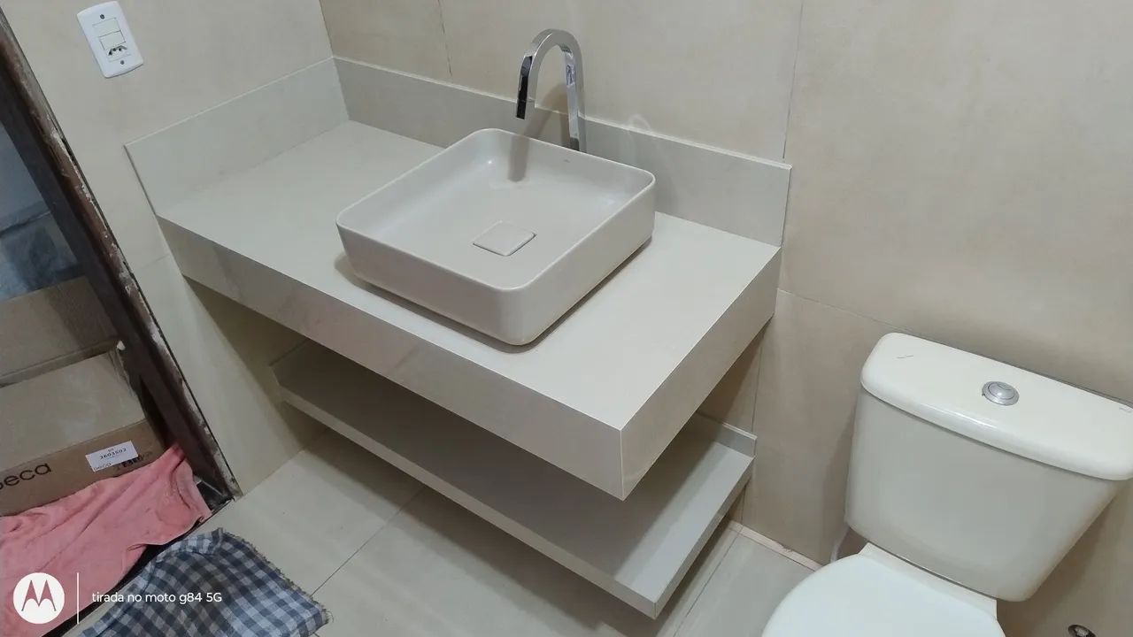 Pia escupida em porcelanato  - Foto 2