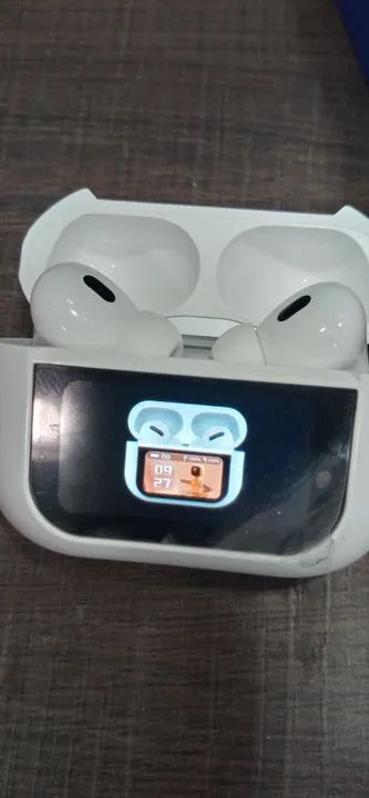 Fone de ouvido bluethoot tela lcd jogos e app - Foto 3